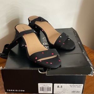 Torrid wrap heel sandal